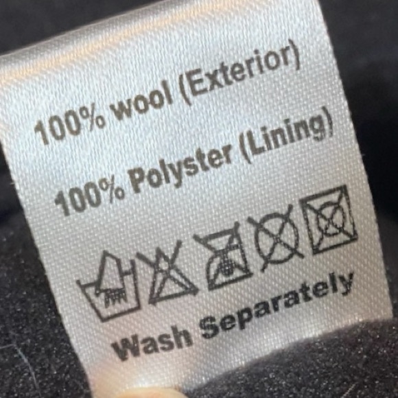 Chaveau Hat 100% Wool/ Fleece OS Unisex Adult Made in Nepal New - Picture 5 of 7